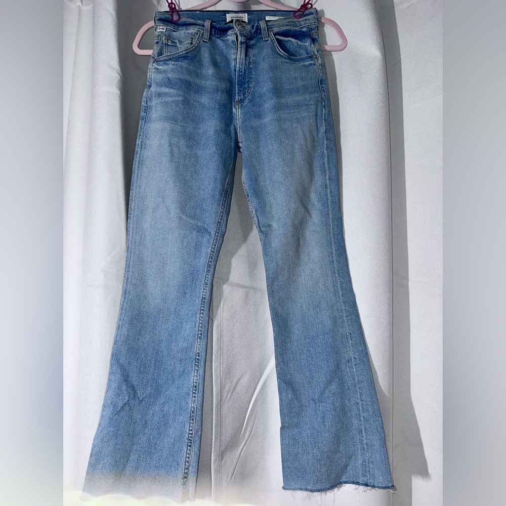 Citizens Of Humanity Isola Jeans Sz 25 cropped raw hem bootcut